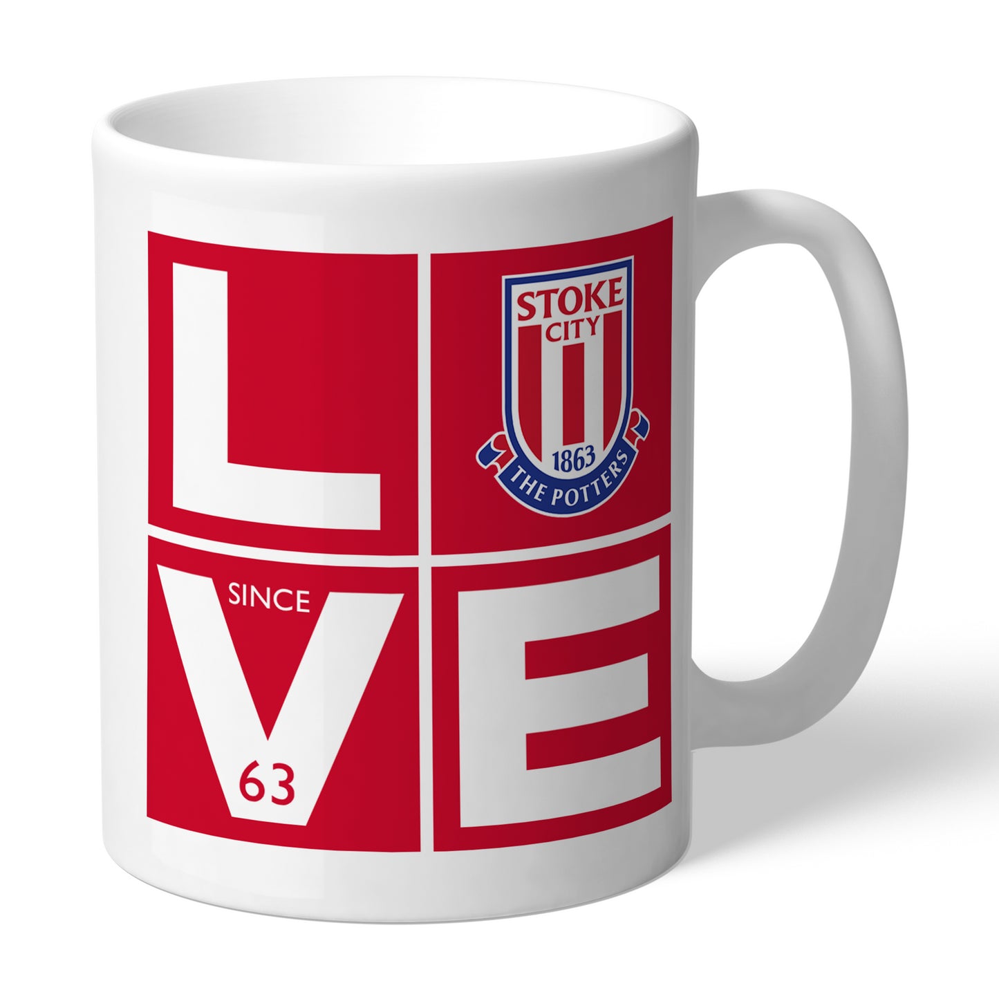 Stoke City FC Love Mug