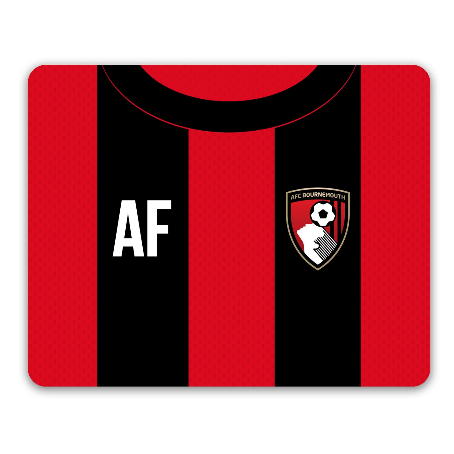 AFC Bournemouth Shirt Crest Mouse Mat