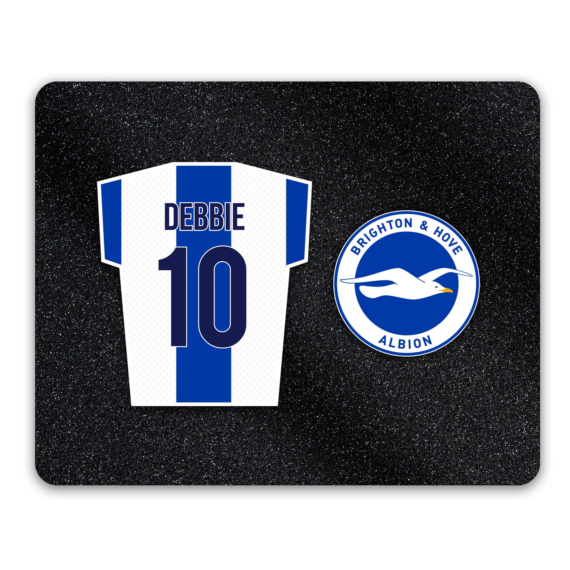 Brighton & Hove Albion FC Back of Shirt Mouse Mat