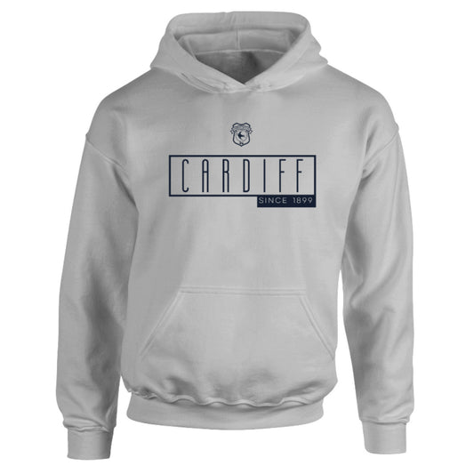 Cardiff City FC Art Deco Hoodie