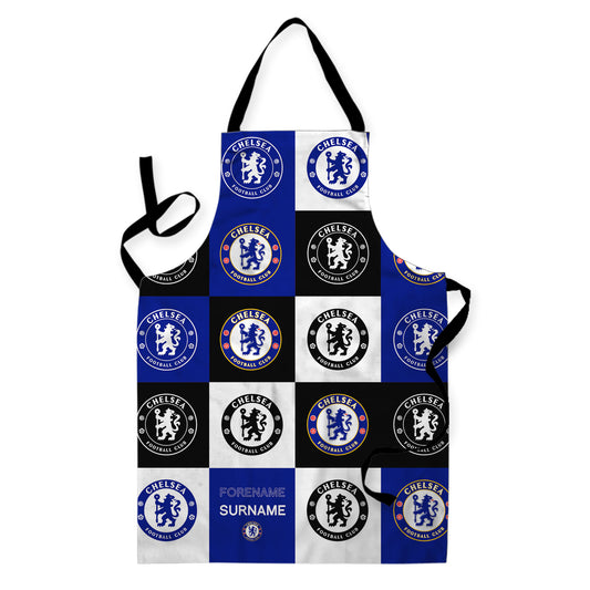 Chelsea FC Chequered Adult Apron