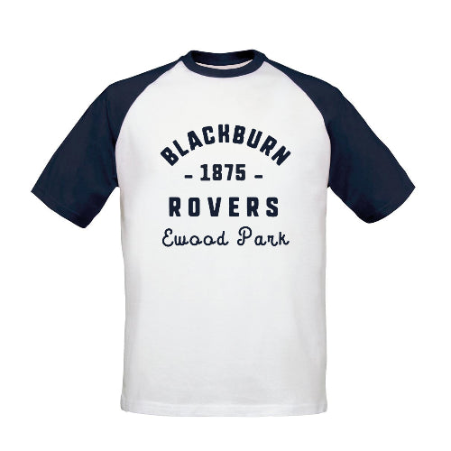 Blackburn Rovers FC Stadium Vintage Baseball T-Shirt