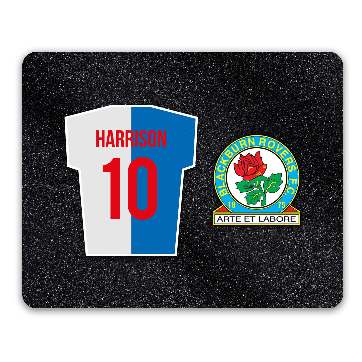 Blackburn Rovers FC Back of Shirt Mouse Mat