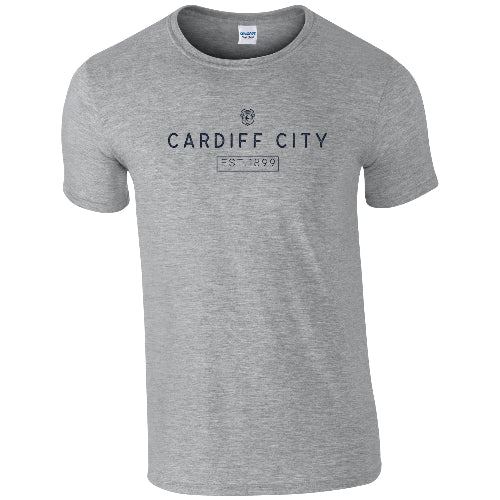 Cardiff City FC Minimal T-Shirt