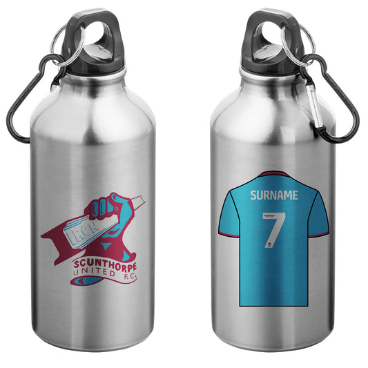 Scunthorpe United FC Aluminium Sport Bottle with Carabiner