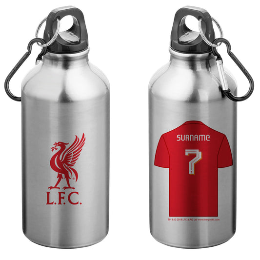 Liverpool FC Aluminium Sport Bottle with Carabiner