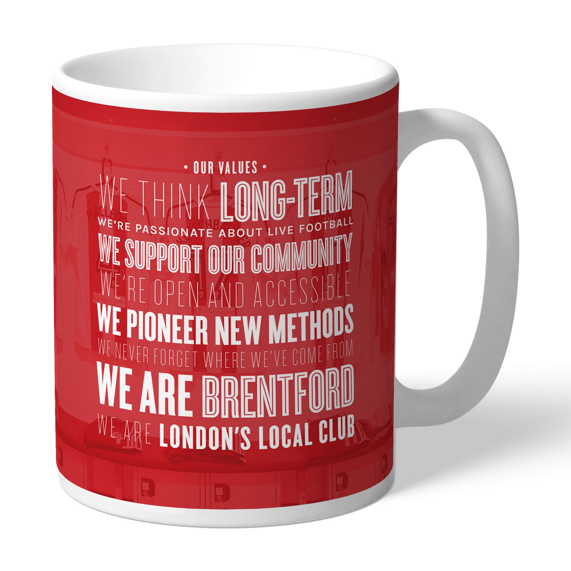 Brentford Values Mug