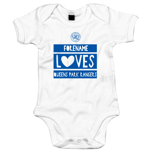 Queens Park Rangers FC Loves Baby Bodysuit