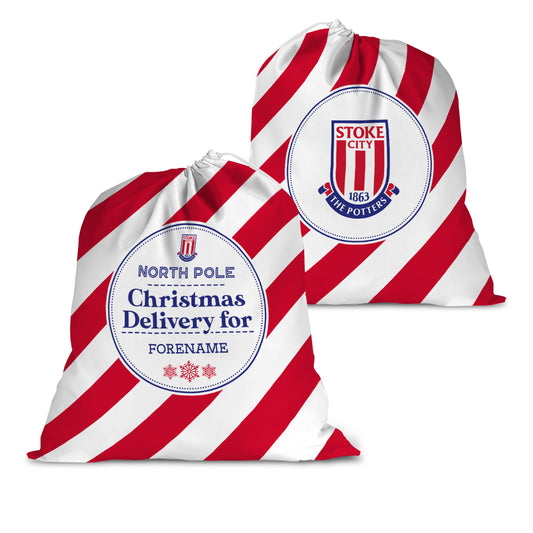 Stoke City FC Christmas Delivery Santa Sack