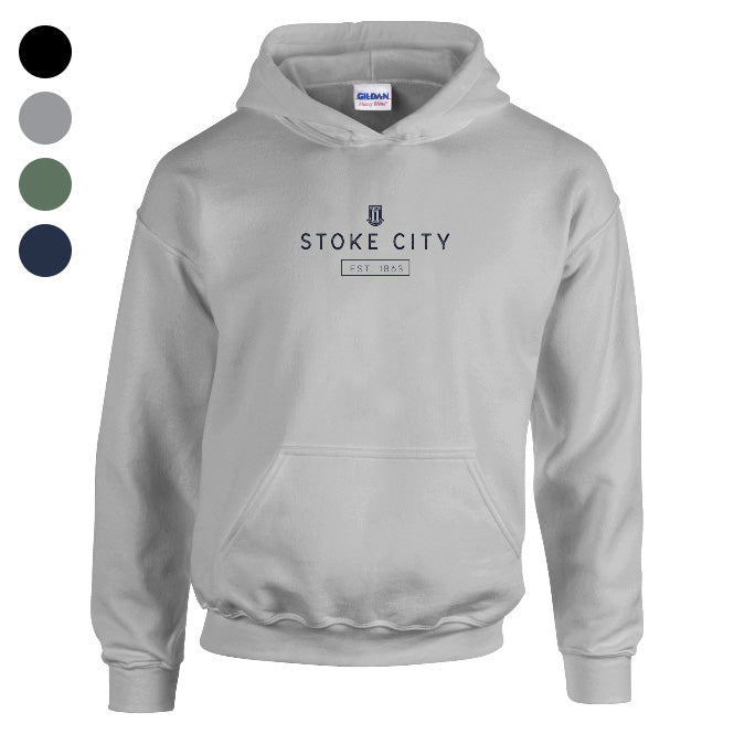 Stoke City FC Minimal Hoodie