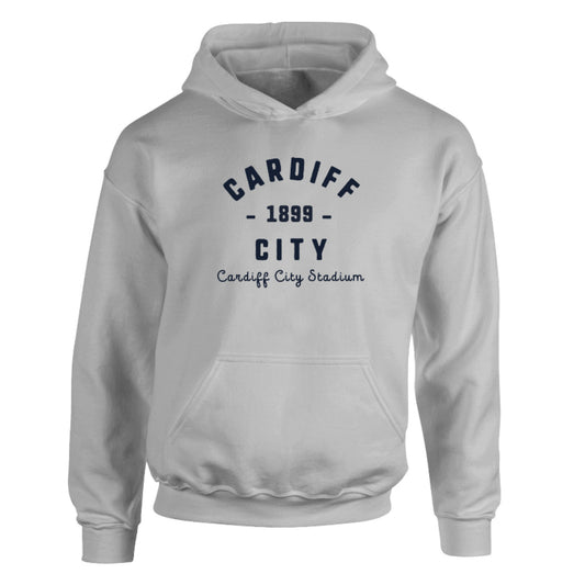 Cardiff City FC Stadium Vintage Hoodie