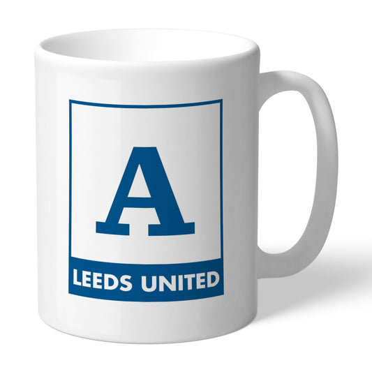 Leeds United FC Monogram Mug