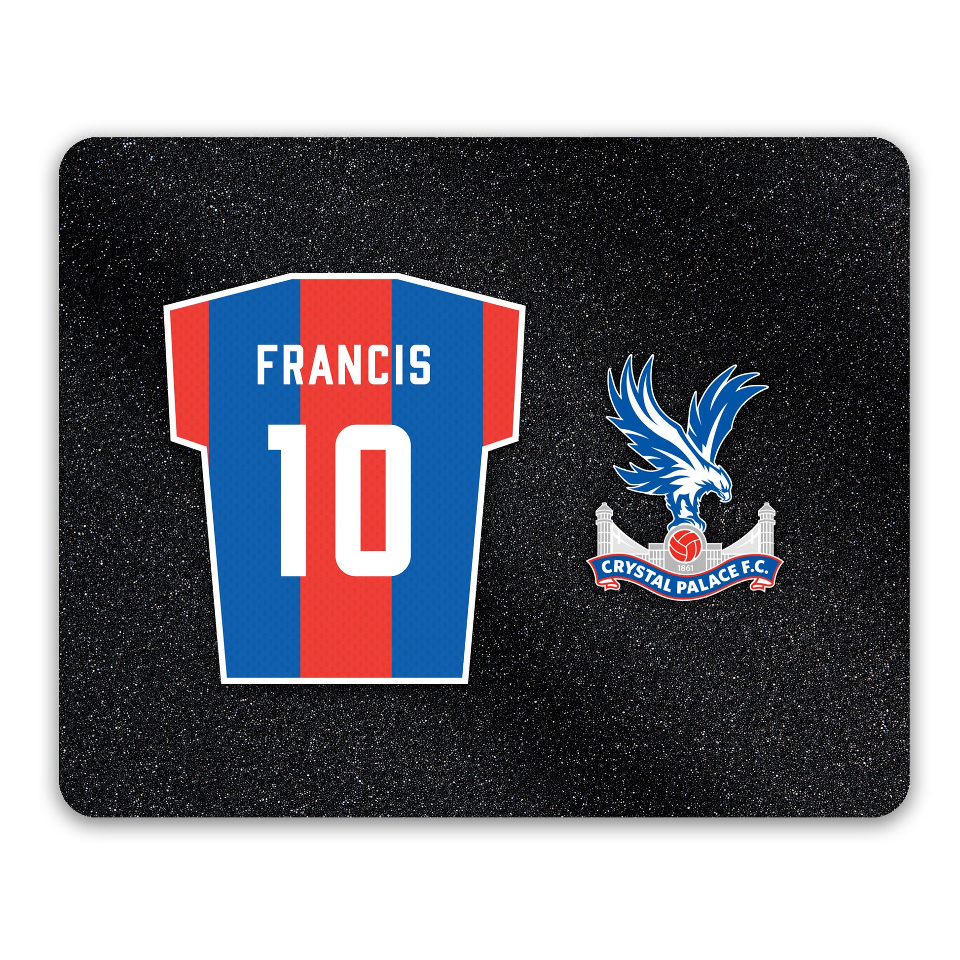 Crystal Palace FC Back of Shirt Mouse Mat