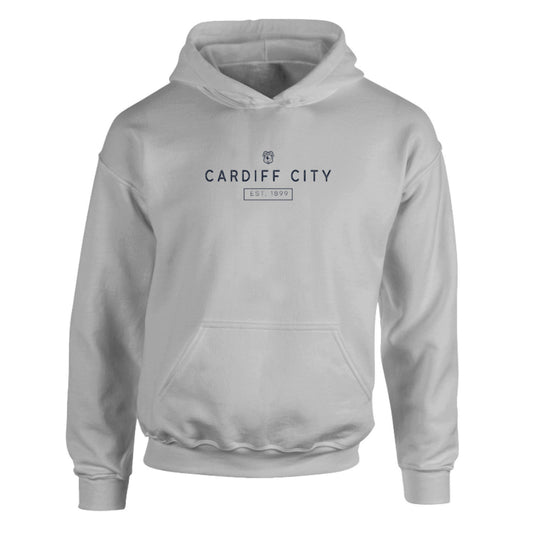 Cardiff City FC Minimal Hoodie