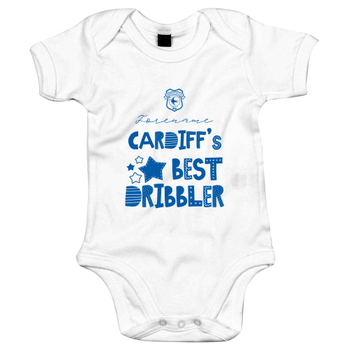 Cardiff City Best Dribbler Baby Bodysuit