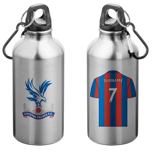 Crystal Palace FC Aluminium Sport Bottle with Carabiner