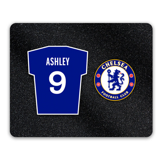 Chelsea FC Back of Shirt Mouse Mat