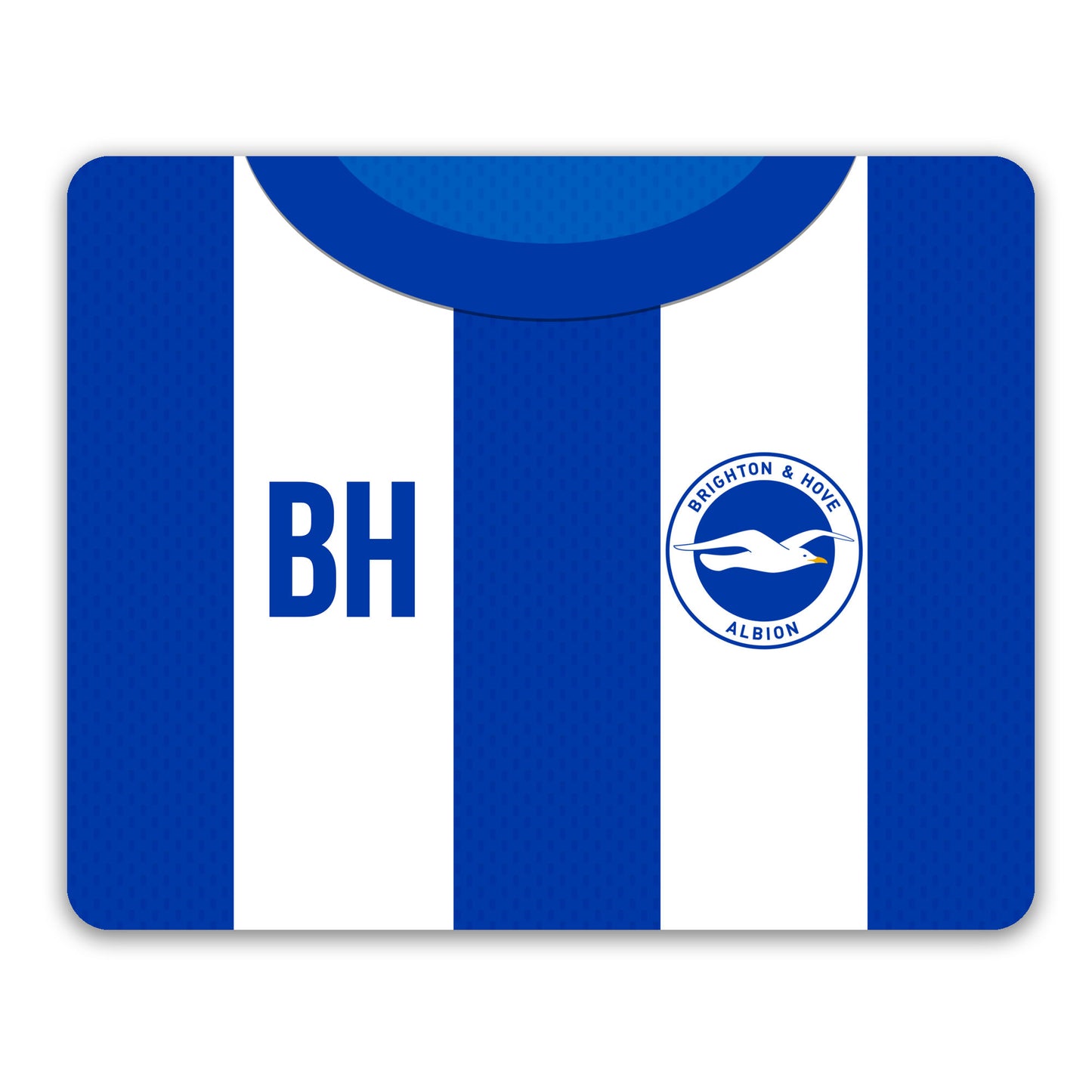 Brighton & Hove Albion FC Shirt Crest Mouse Mat