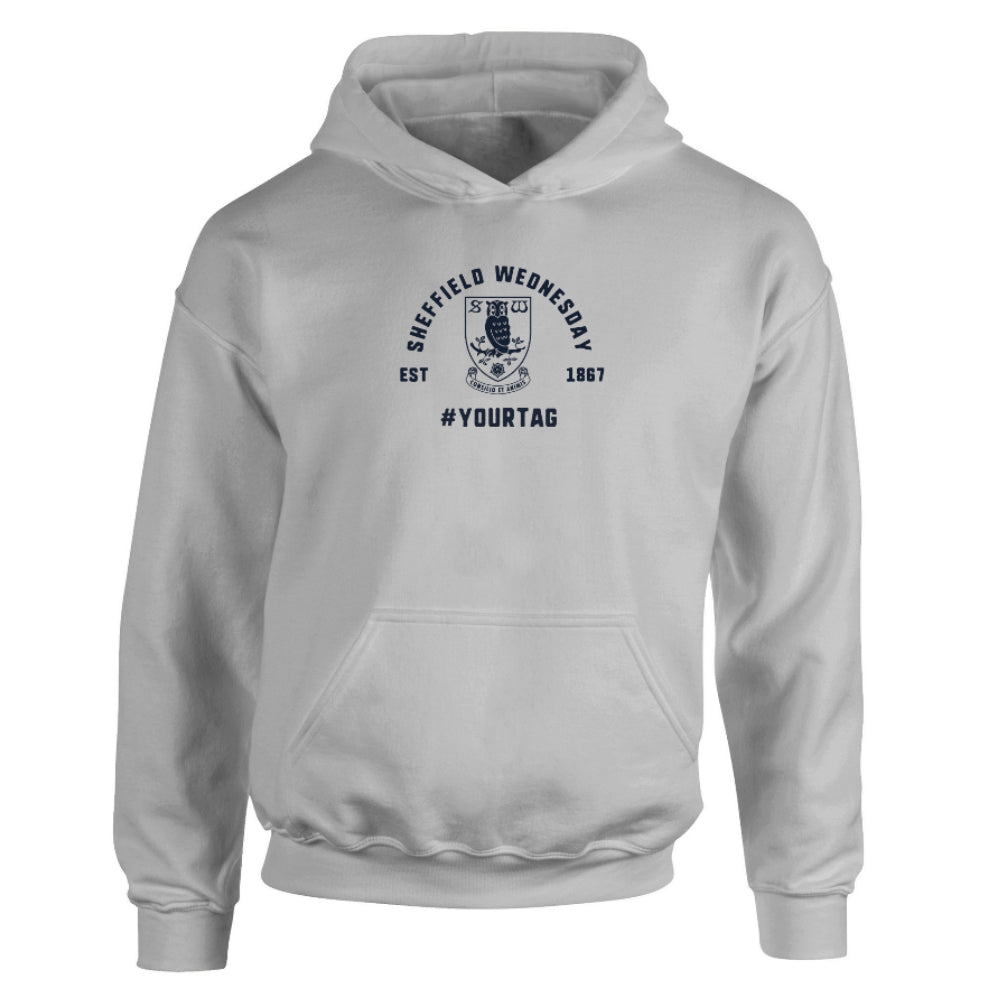 Sheffield Wednesday FC Vintage Hashtag Hoodie