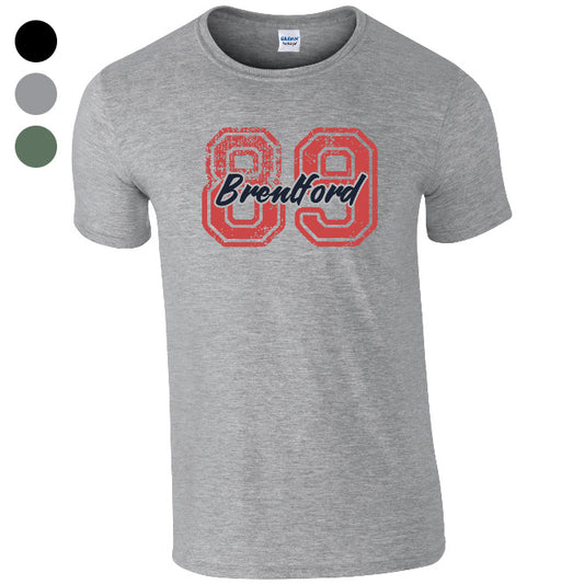 Brentford FC Varsity Number T-Shirt