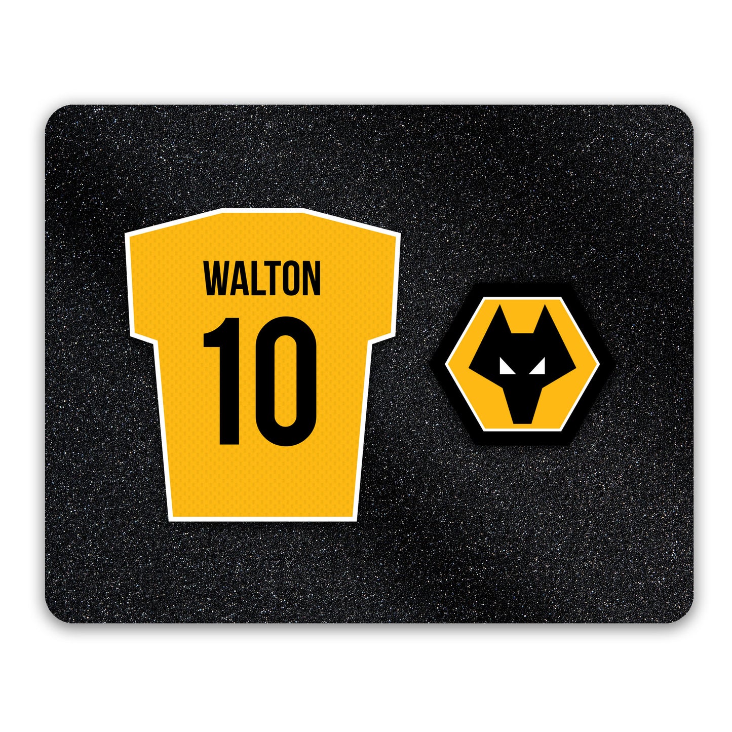 Wolves Back of Shirt Mouse Mat