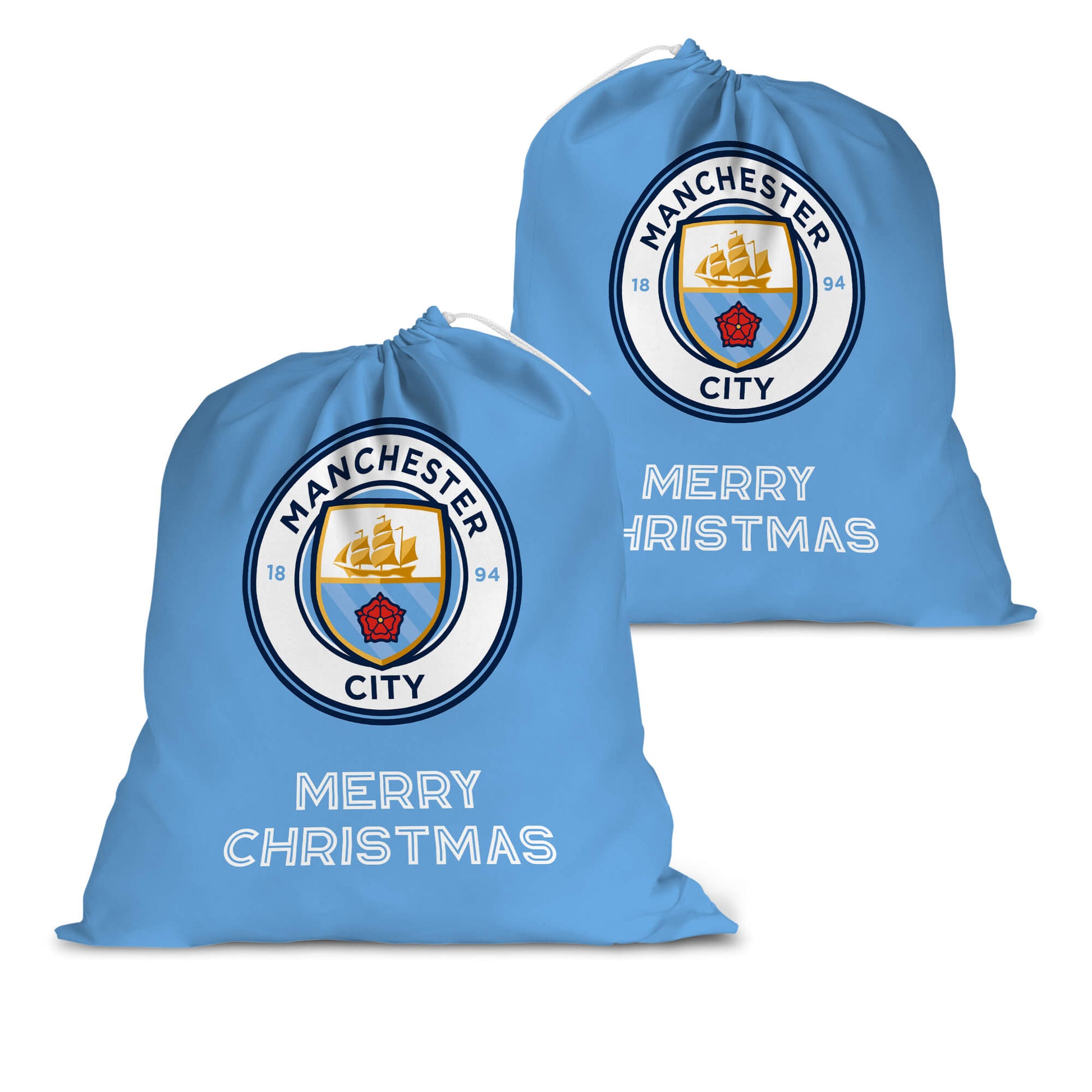 Manchester City FC Crest Santa Sack