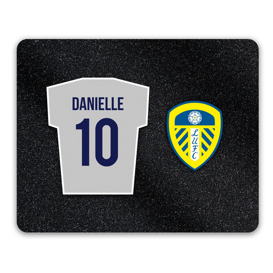 Leeds United FC Back of Shirt Mouse Mat