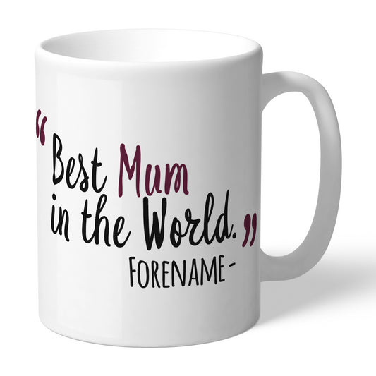 Burnley FC Best Mum In The World Mug