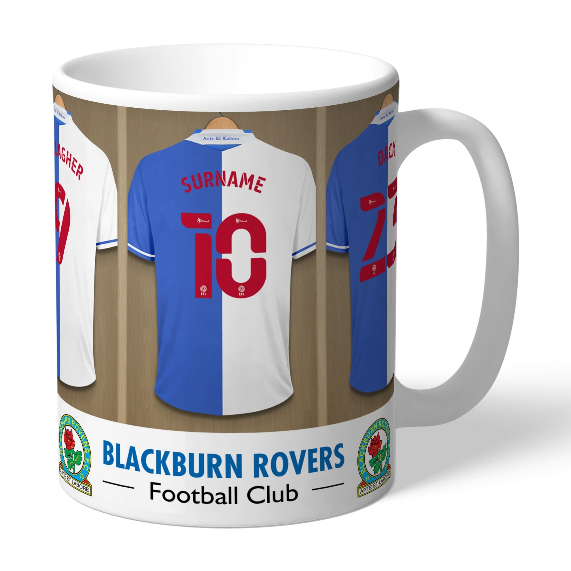 Blackburn Rovers FC Dressing Room Mug