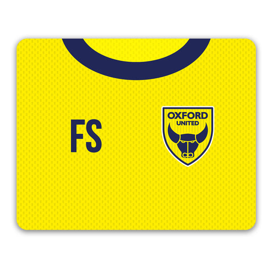 Oxford United FC Shirt Crest Mouse Mat