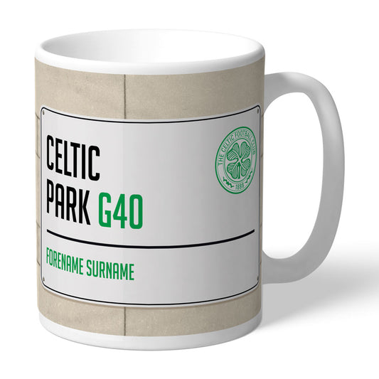 Celtic FC Street Sign Mug