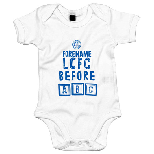 Leicester City FC Before ABC Baby Bodysuit