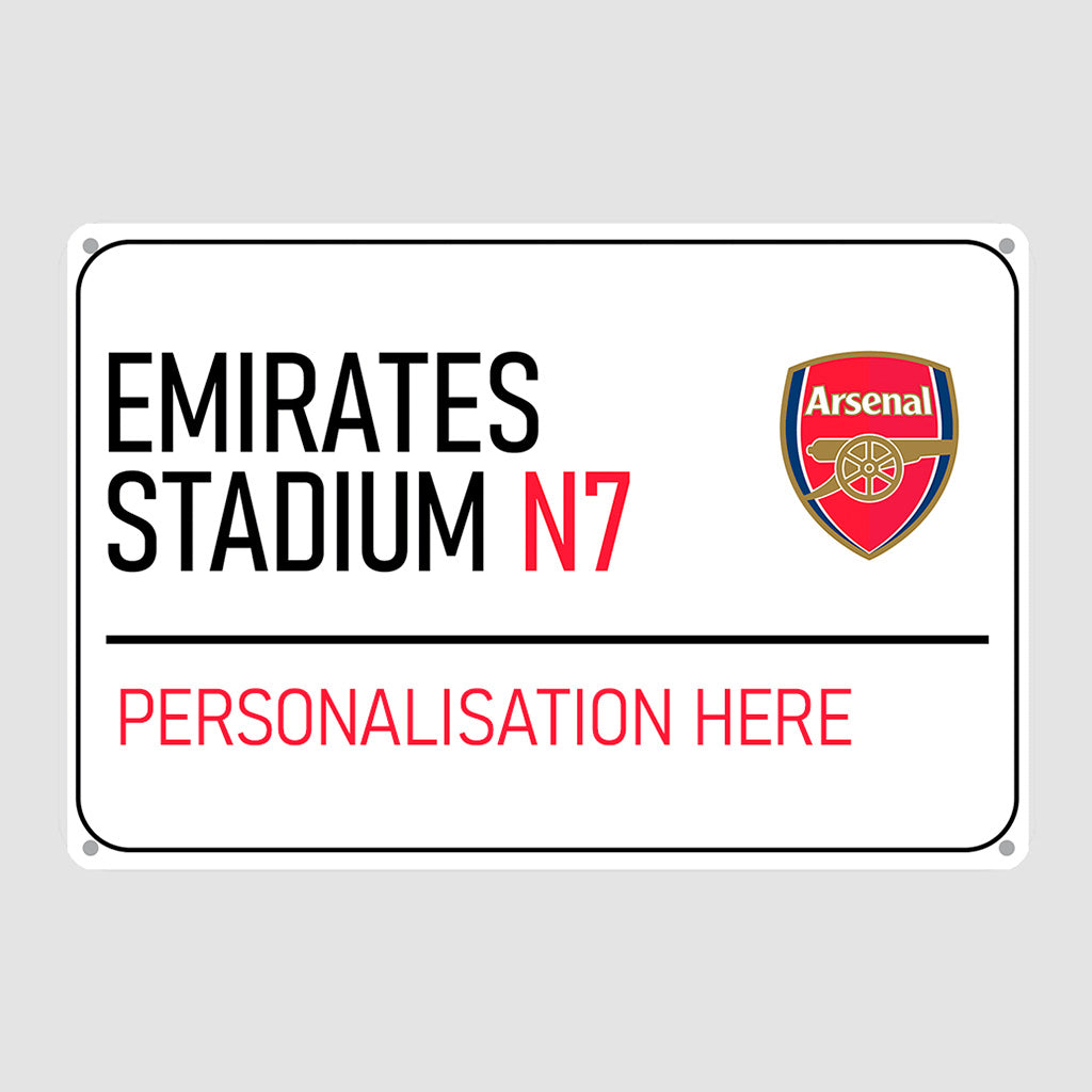 Emirates Stadium Road Sign - Metal Sign