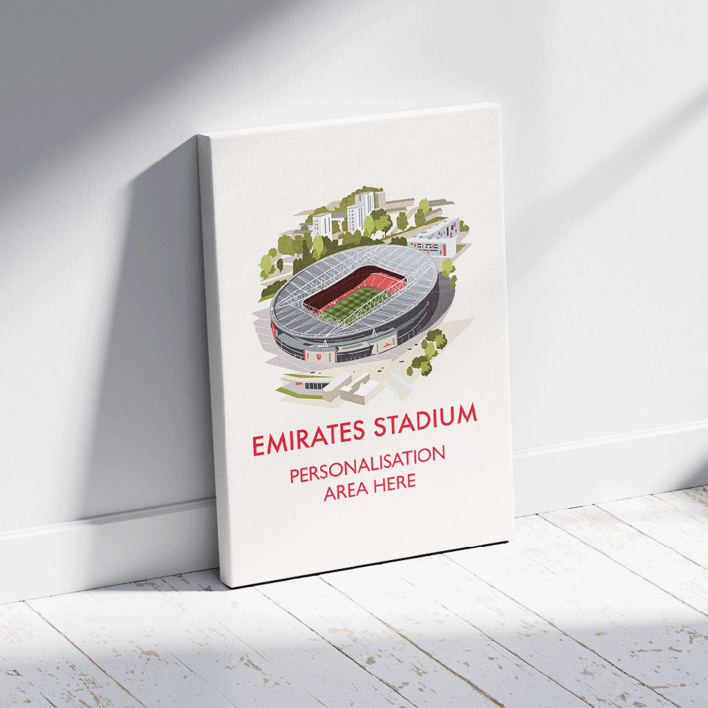 Emirates Stadium - Canvas 30x45cm