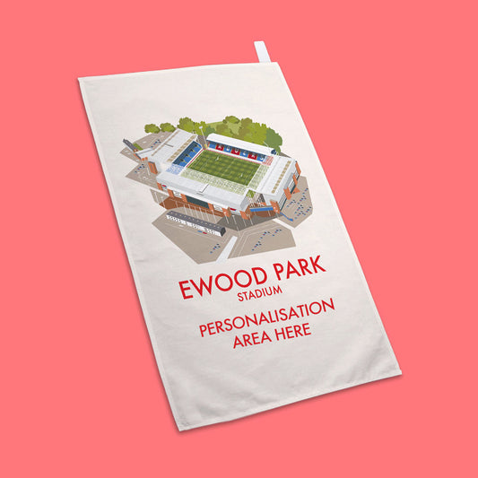 Ewood Park Stadium - Tea Towel