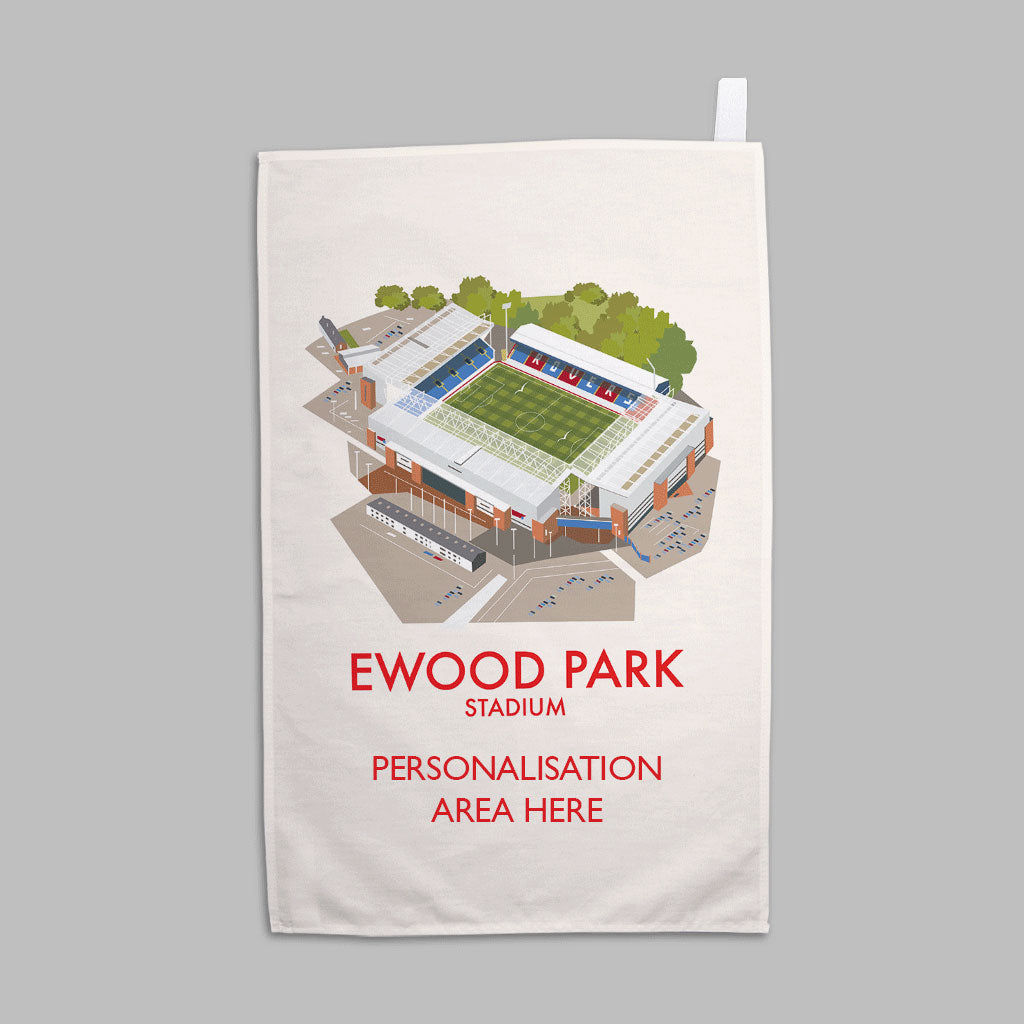 Ewood Park Stadium - Tea Towel