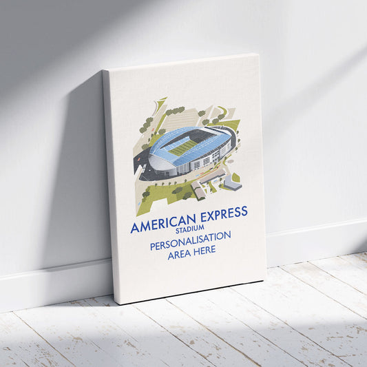 American Express Stadium - Canvas 30x45cm