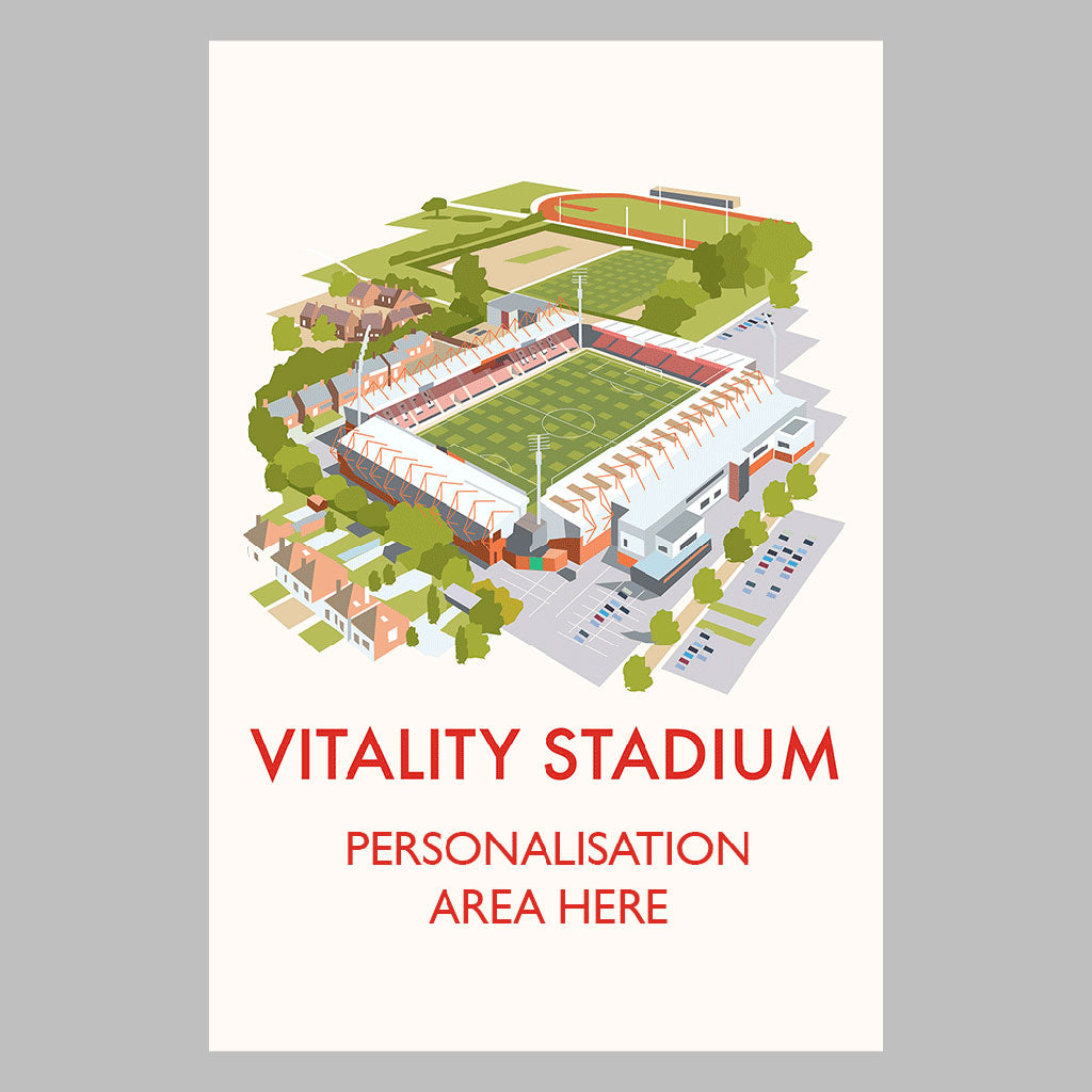 Vitality Stadium - Canvas 30x45cm