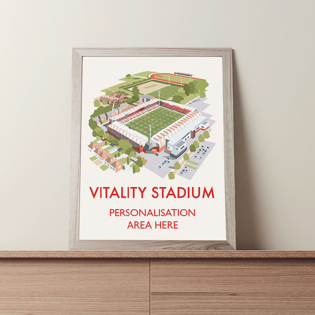 Vitality Stadium - 11x14 Art Print Unframed