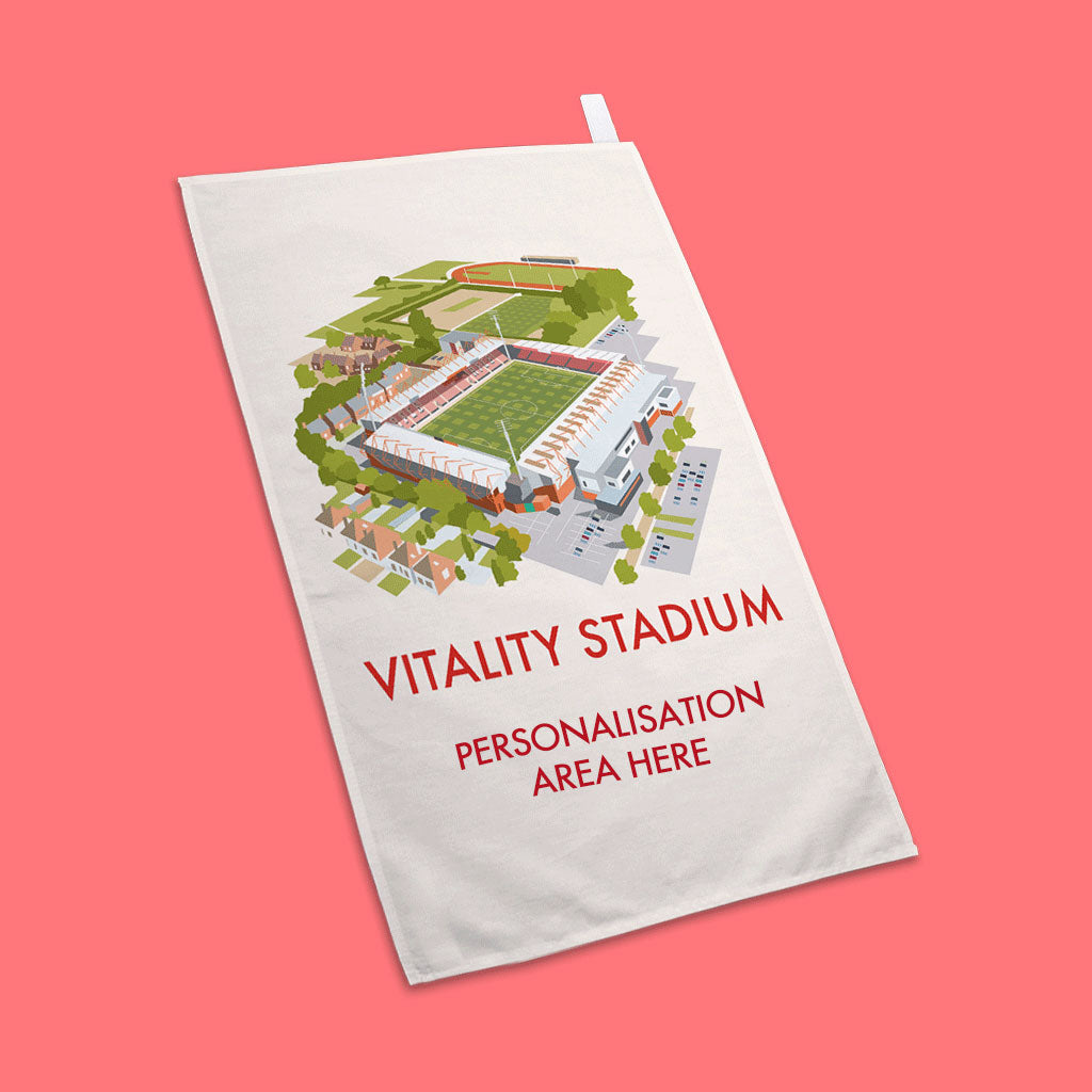 Vitality Stadium - Tea Towel