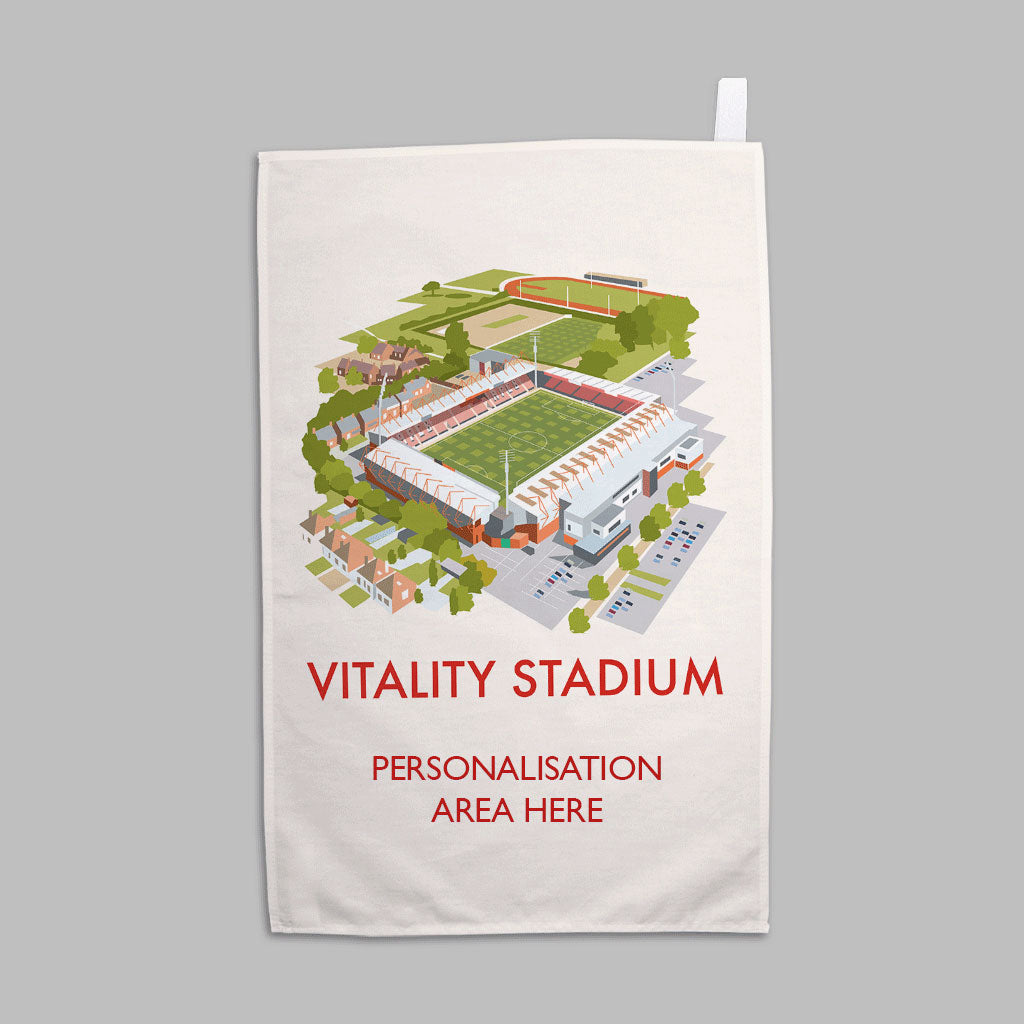 Vitality Stadium - Tea Towel