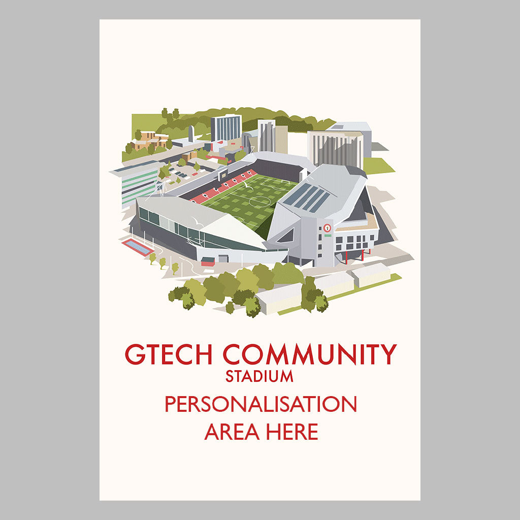 Gtech Community Stadium - Canvas 30x45cm