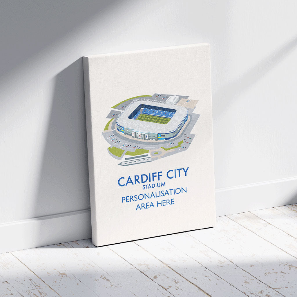 Cardiff city Stadium - Canvas 30x45cm