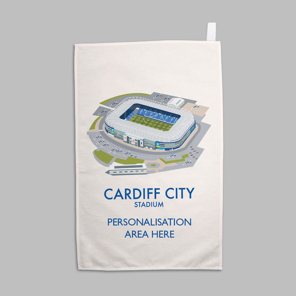 Cardiff City Stadium - Tea Towel