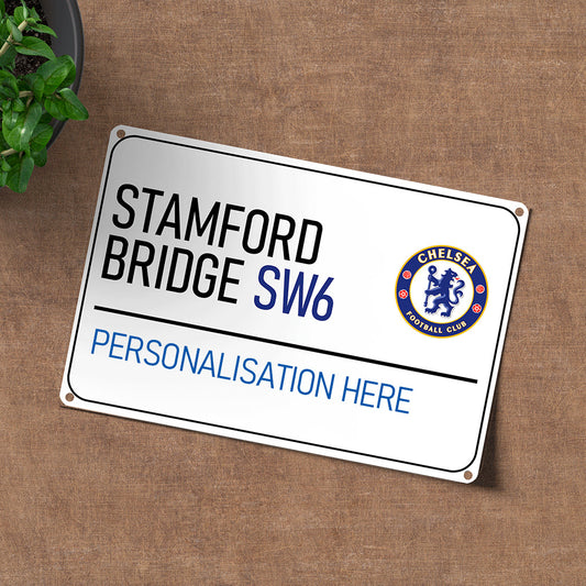 Stamford Bridge Road Sign - Metal Sign