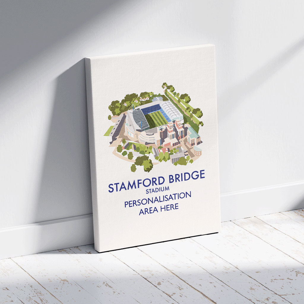 Stamford Bridge Stadium - Canvas 30x45cm