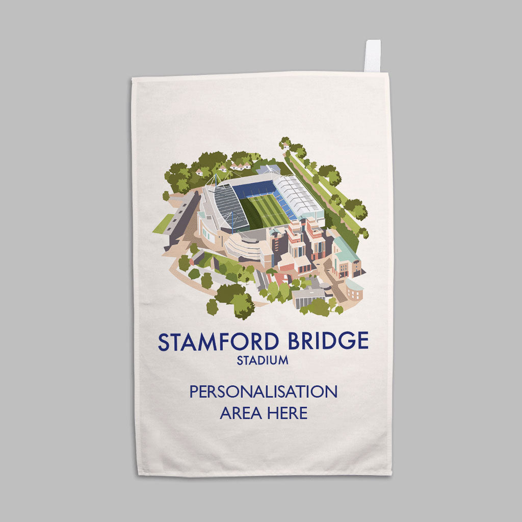 Stamford Bridge Stadium - Tea Towel