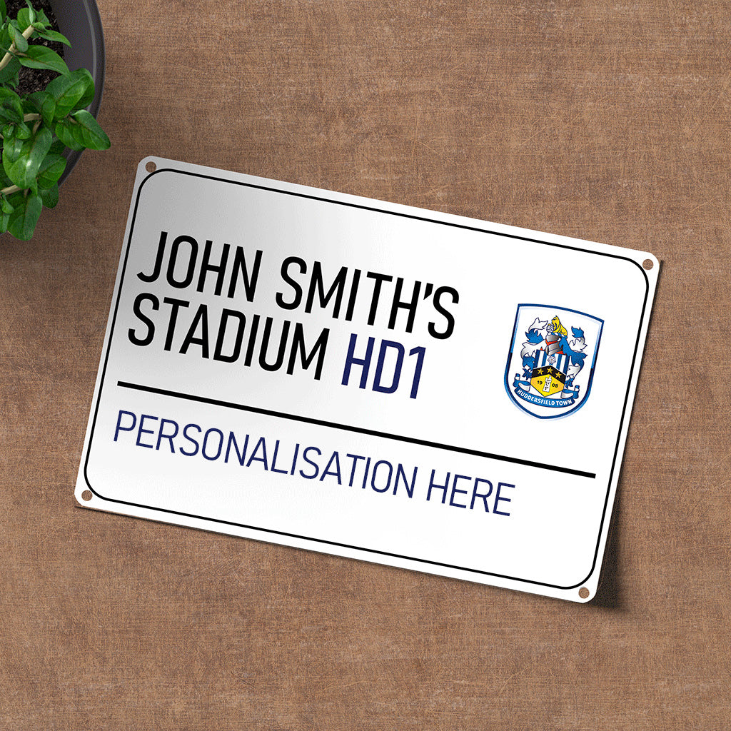 John Smith's Stadium Road Sign - Metal Sign