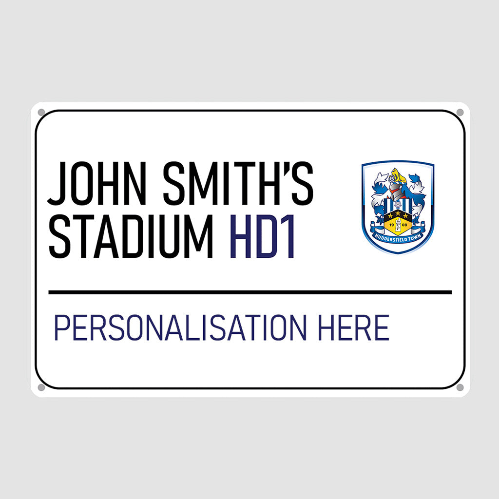 John Smith's Stadium Road Sign - Metal Sign