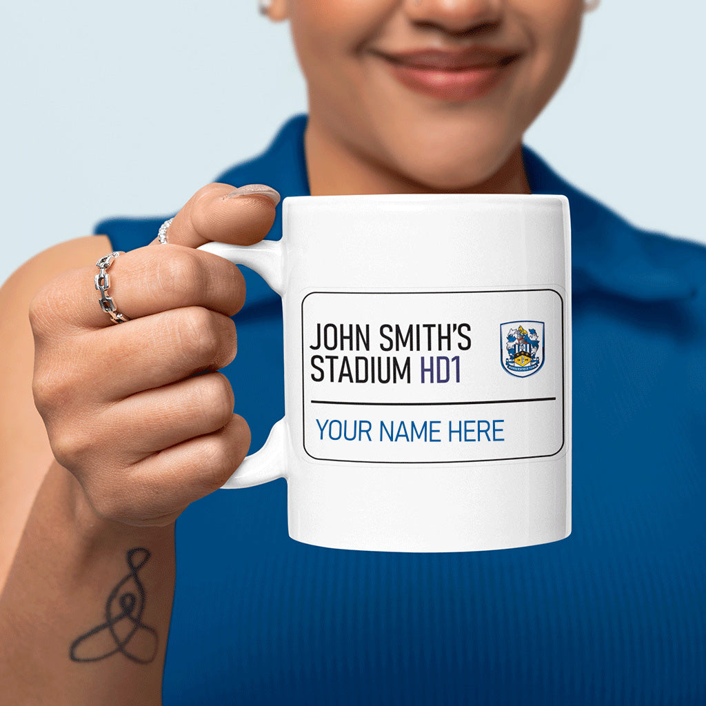 John Smith's Stadium Road Sign - Mug